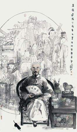 李渔画像