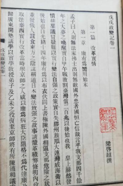 戊戌政变记